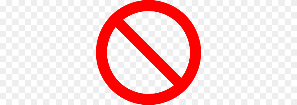 No Symbol Sign, Road Sign, Disk Png