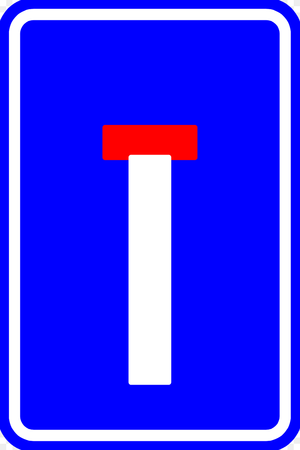No Through Road Sign In Belgium Clipart, Symbol, Text Free Png