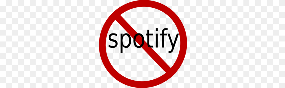 No To Spotify Clip Art, Sign, Symbol, Smoke Pipe Png Image