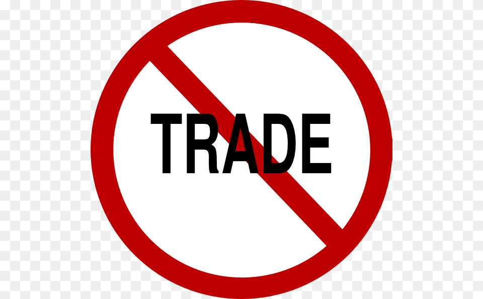 No Trade Clip Art, Sign, Symbol, Road Sign, Dynamite Png Image