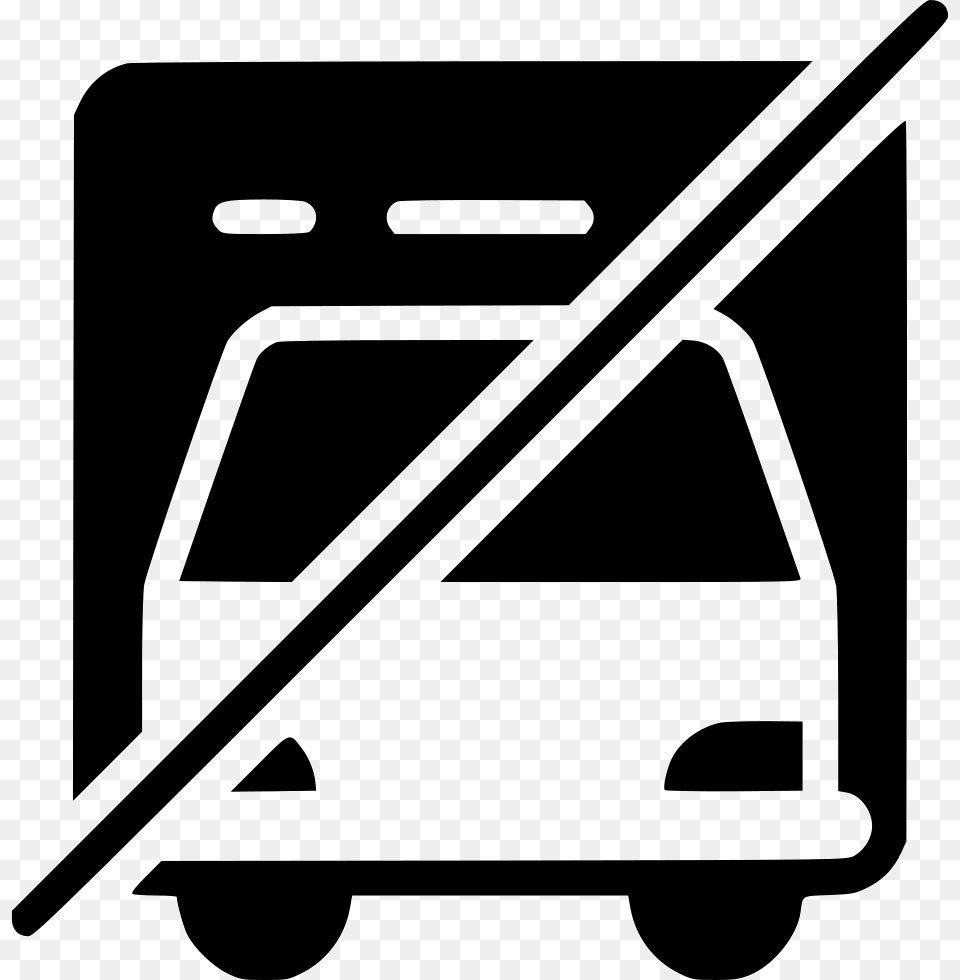 No Truck Lorry Wagon Vehicle Traffic Camion, Van, Transportation, Moving Van, Tool Free Png Download