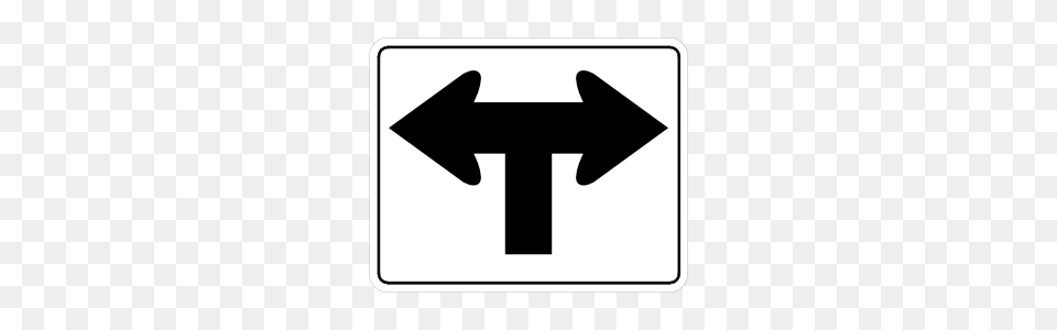 No U Turn Arrow Sticker, Sign, Symbol, Road Sign Free Png Download