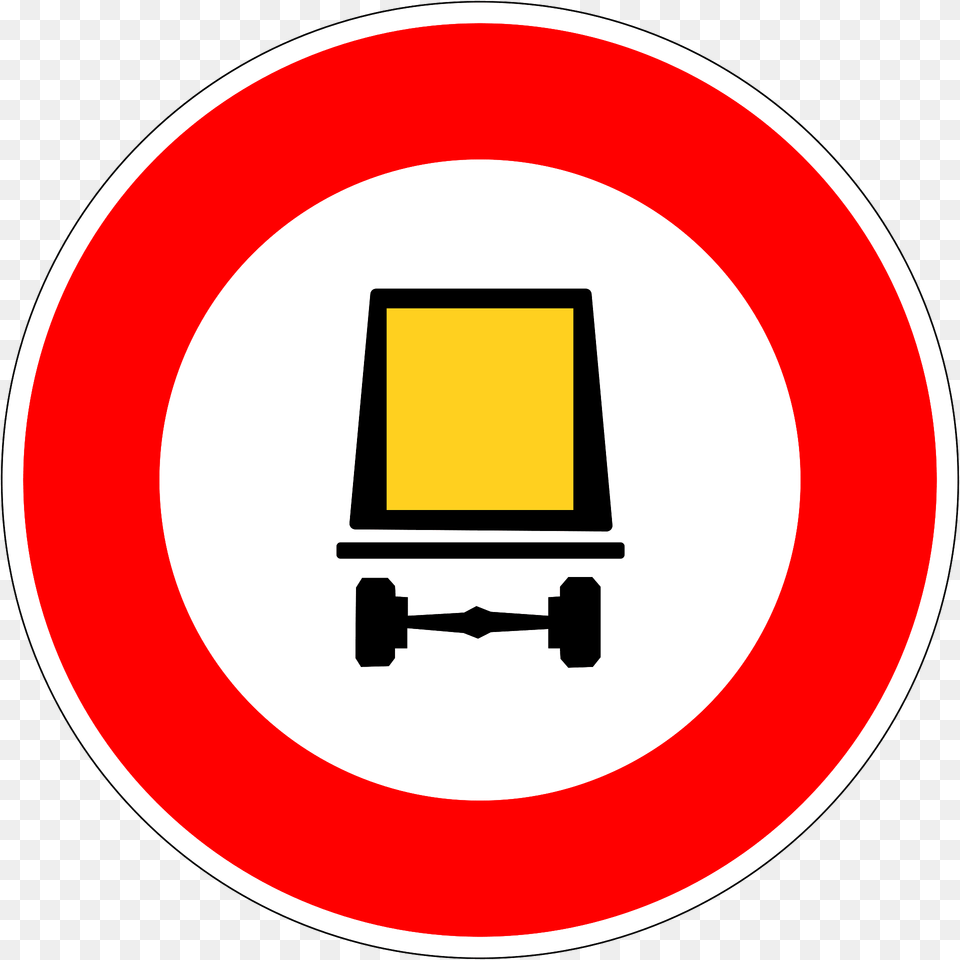 No Vehicles Carrying Dangerous Goods Clipart, Sign, Symbol, Road Sign, Disk Free Png