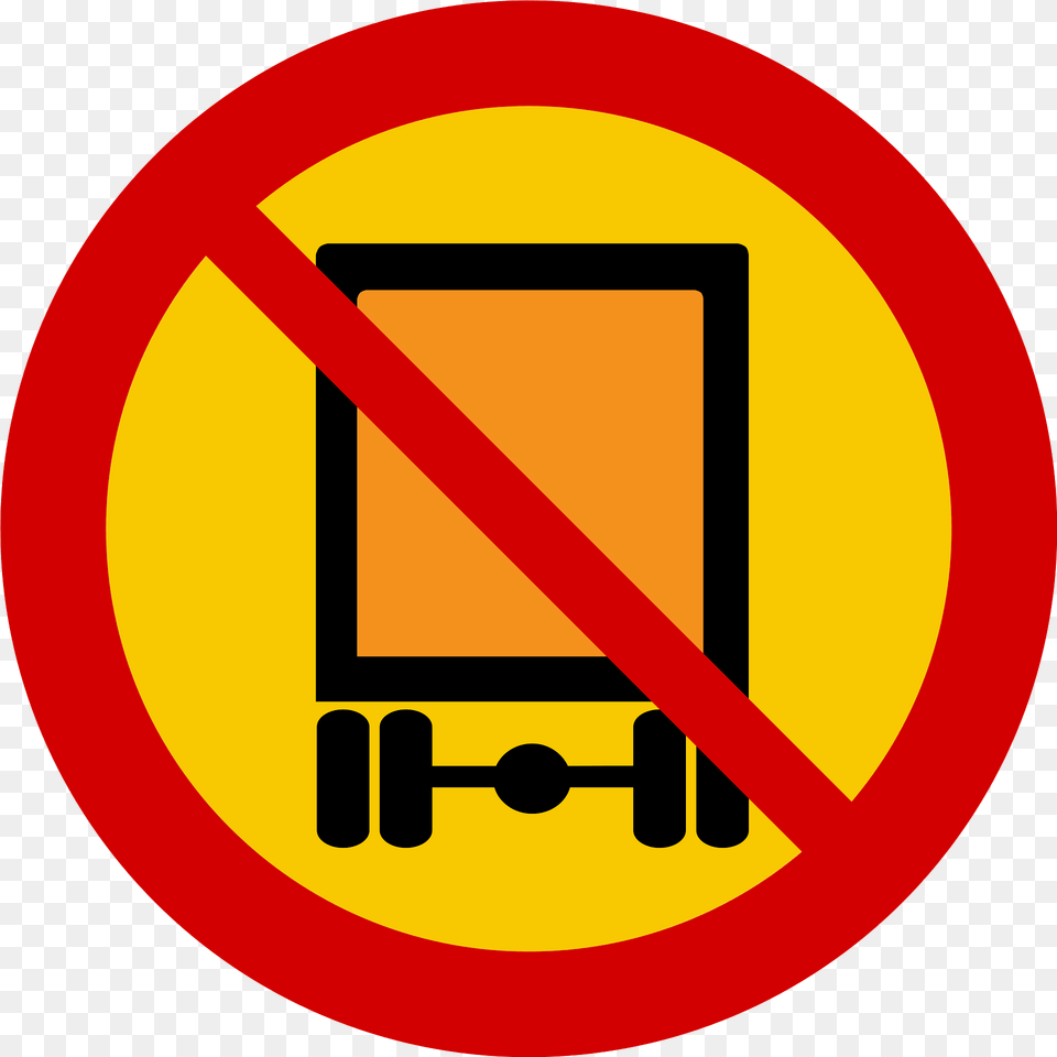No Vehicles Carrying Dangerous Goods Sign In Iceland Clipart, Symbol, Road Sign Free Png Download