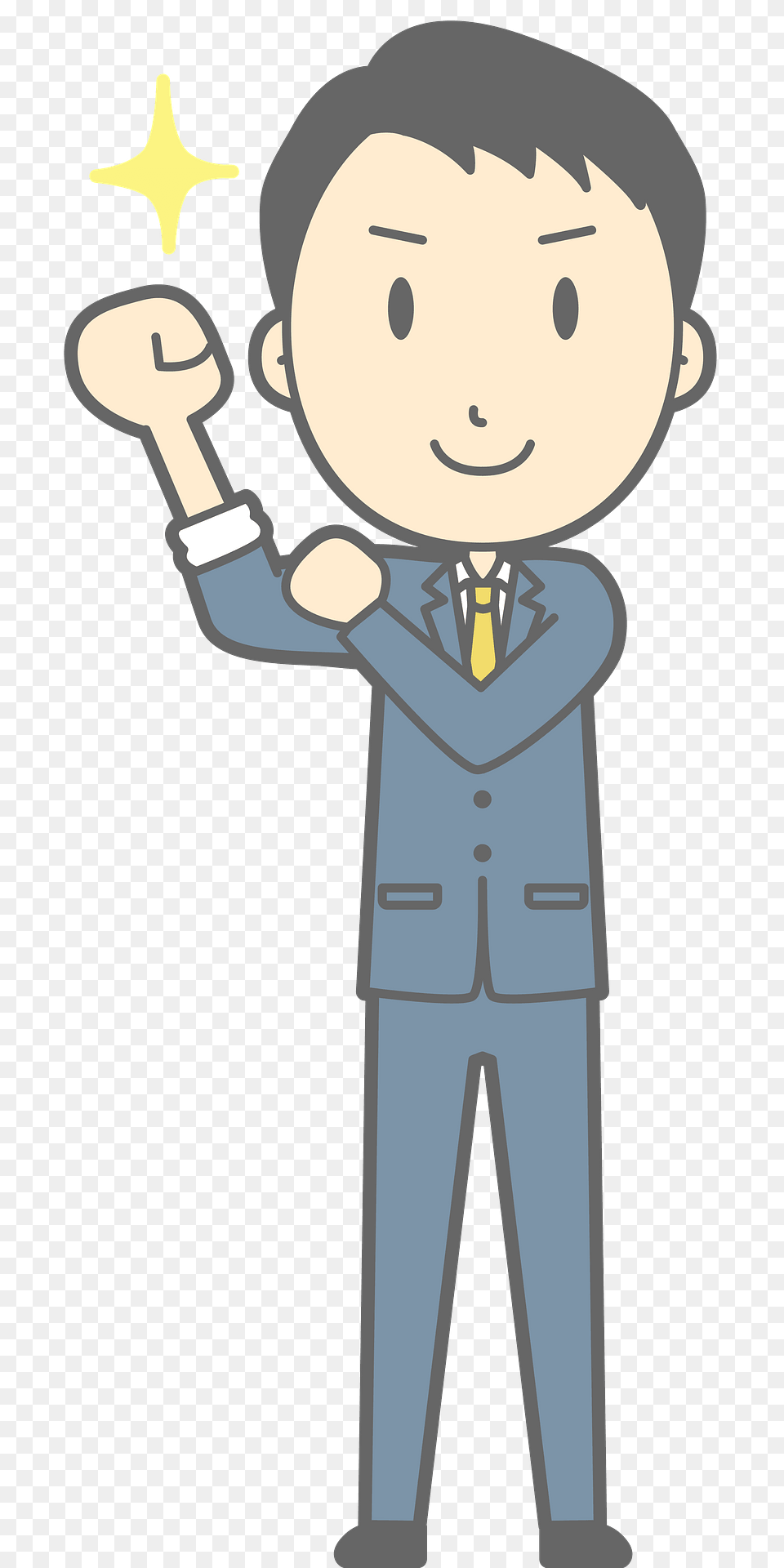Noah Businessman Pumped Up Clipart, Face, Head, Person, Baby Free Png Download
