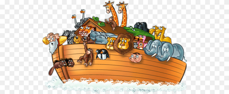 Noah S Ark Illustration Animals Went In 2 By, Treasure, Food, Birthday Cake, Cake Png