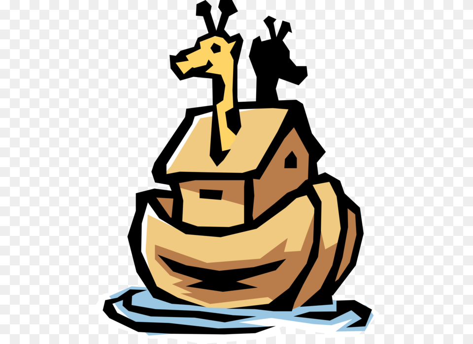 Noahs Ark Biblical Story With Animals, Photography, Smoke Pipe Png