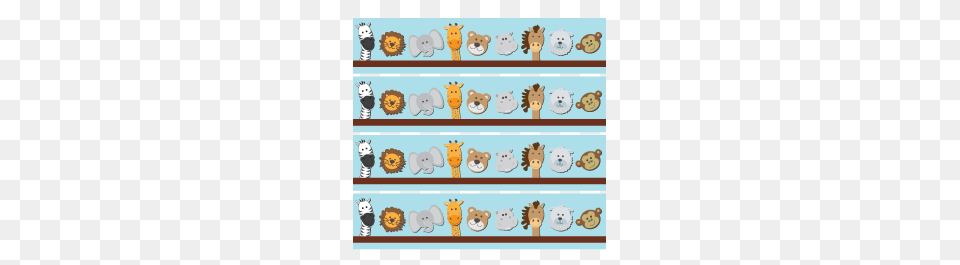 Noahs Ark Sticker Vinyl Borders Dezign With A Z, Cream, Dessert, Food, Ice Cream Png Image