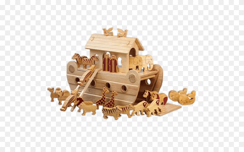 Noahs Ark Wooden Play Set, Wood, Plywood, Art, Handicraft Free Png Download