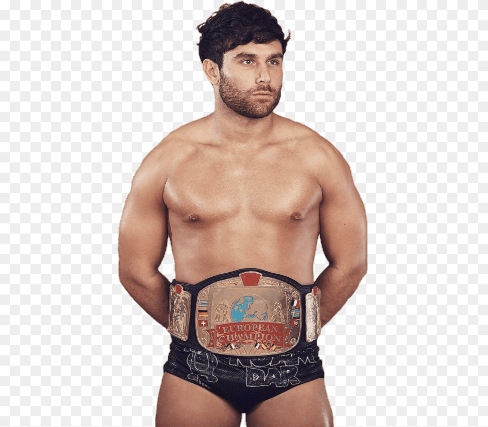 Noam Dar European Champion, Adult, Male, Man, Person Free Transparent Png