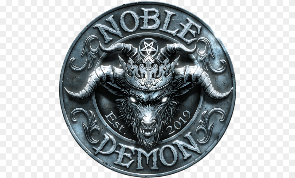Noble Demon Record Label Emblem, Accessories, Buckle, Logo, Cross Free Transparent Png