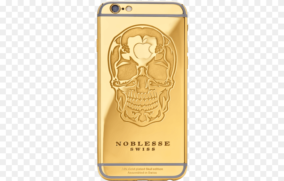 Noblesse Gold Skull, Electronics, Phone, Mobile Phone Free Png Download
