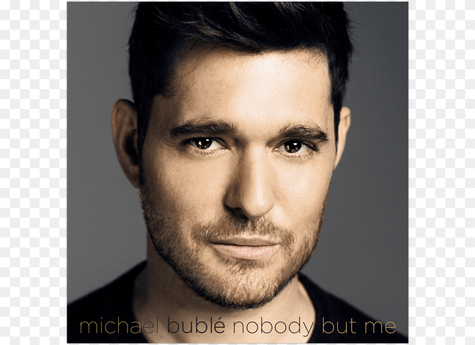 Nobody But Me Michael Buble Nobody But Me Album Cover, Adult, Beard, Face, Head Free Png
