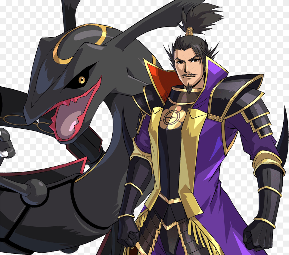 Nobunaga And Rayquaza Pokemon Conquest, Book, Comics, Publication, Adult Free Png