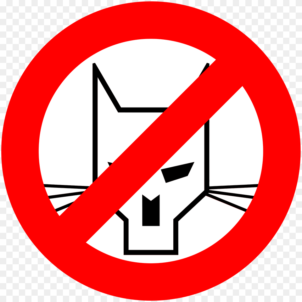 Nocats Clipart, Sign, Symbol, Road Sign Free Png