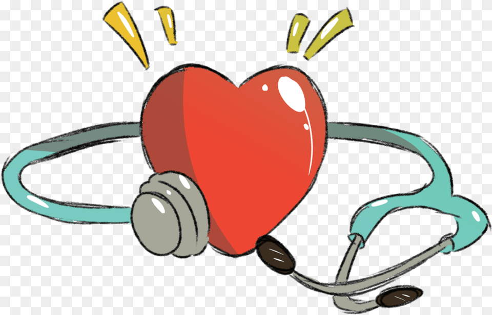 Nocosprayer Full Size Heart Stethoscope Clipart, Electronics Free Transparent Png