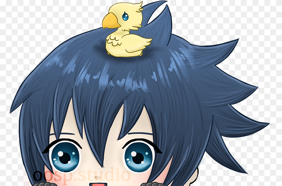 Noctis Ffxv Chocobros Peeking Noctis Lucis Caelum, Book, Comics, Publication, Baby Free Transparent Png