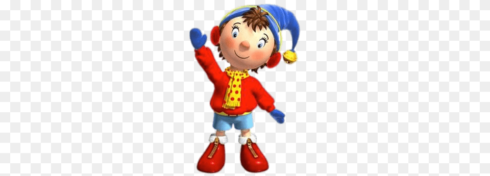 Noddy Dressed For Winter, Doll, Toy, Baby, Person Free Transparent Png