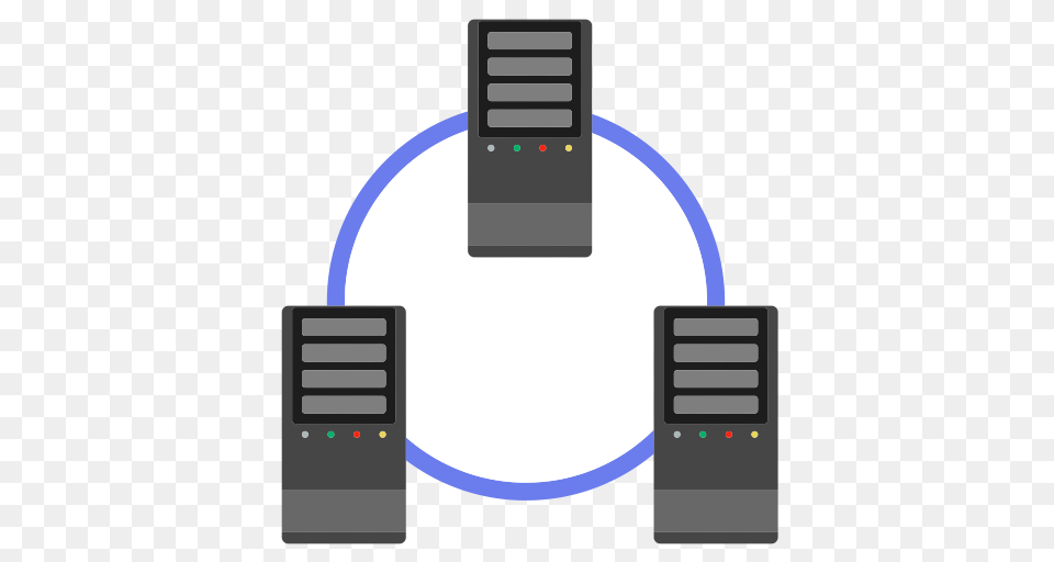 Node Other Application Server Cluster Cluster Device Icon, Computer, Electronics, Hardware, Computer Hardware Free Png