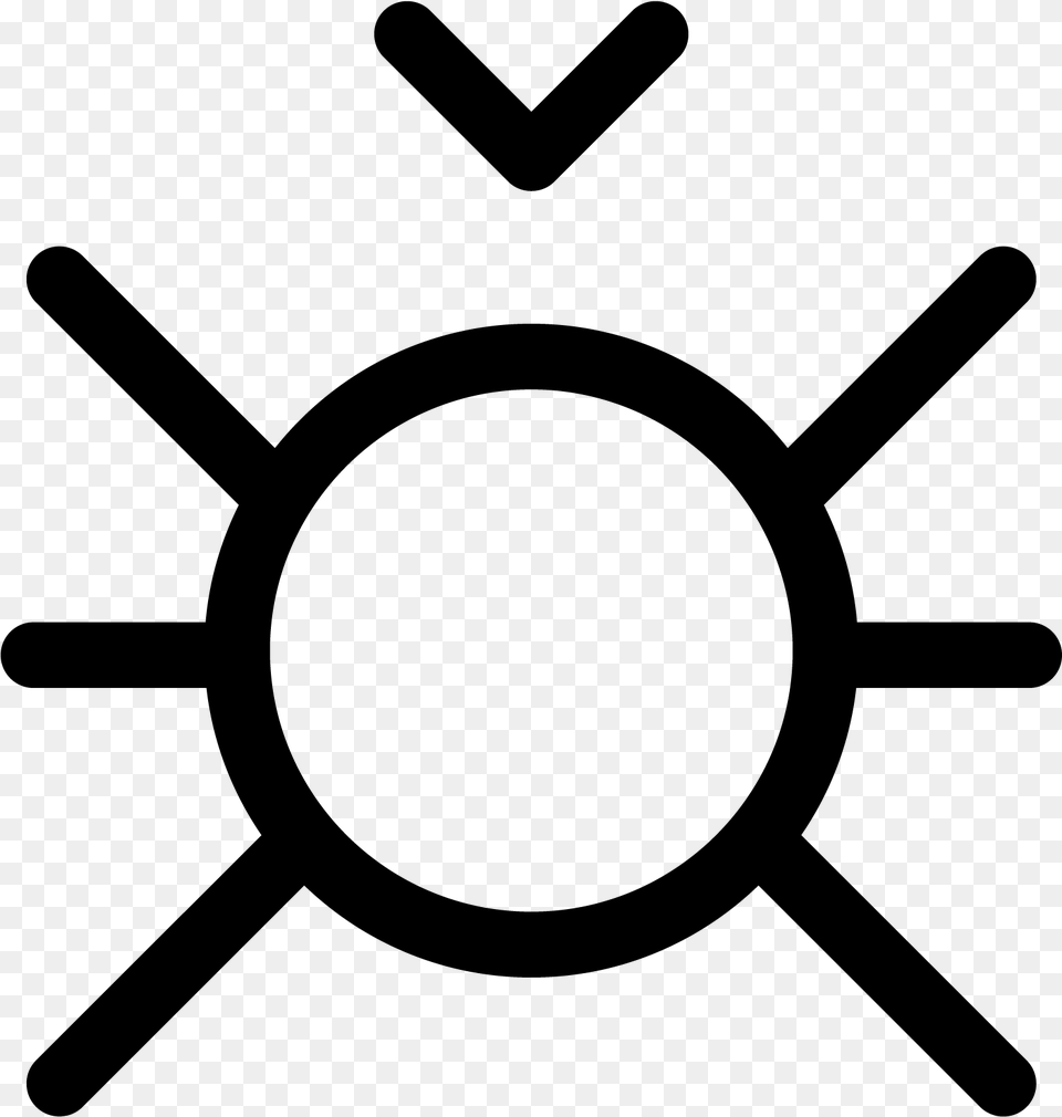 Nodes Icon Clipart Warhammer 40k Necrons Symbol, Gray Free Png Download