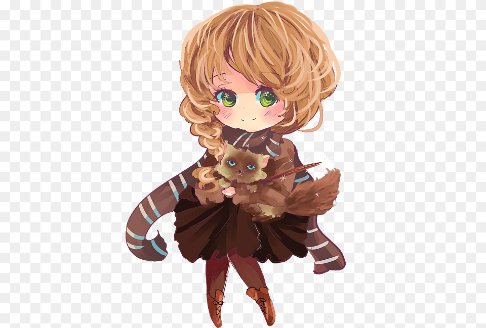 Noelle Chibi Anime Chibi Cute, Book, Comics, Publication, Baby Png