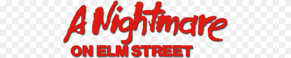 Noes Logos Nightmare On Elm Street 1984 Logo, Text Free Png Download