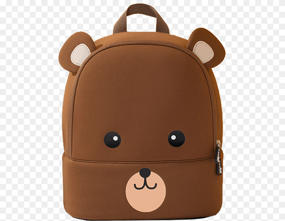 Nohoo School Backpack 3d Cartoon Unicorn Bag For Girls Backpack Bear Face Png Image