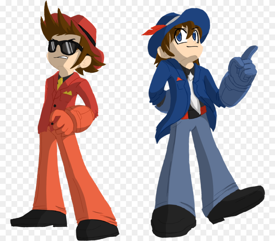 Noir Protoman And Megaman By Estefanoida Protoman And Megaman, Book, Comics, Publication, Baby Png Image