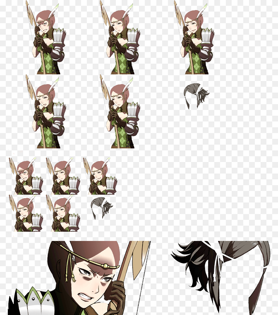 Noire Fire Emblem Sprite, Adult, Publication, Person, Female Free Png Download