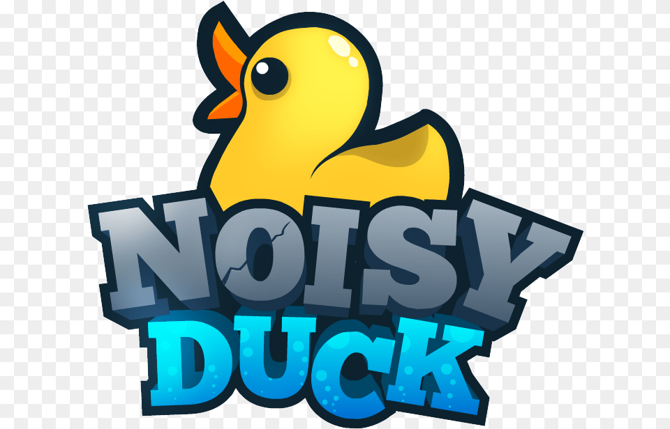 Noisy Duck Logo Logo Duck, Animal, Bird, Bulldozer, Machine Free Transparent Png