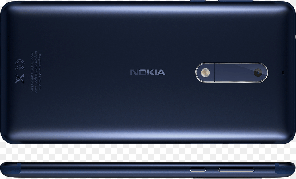 Nokia 5 Back Nokia 5 Tempered Blue, Computer, Electronics, Laptop, Mobile Phone Free Png Download