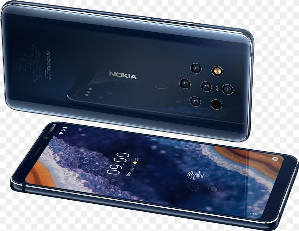 Nokia 9 Pureview, Electronics, Mobile Phone, Phone, Electrical Device Png Image