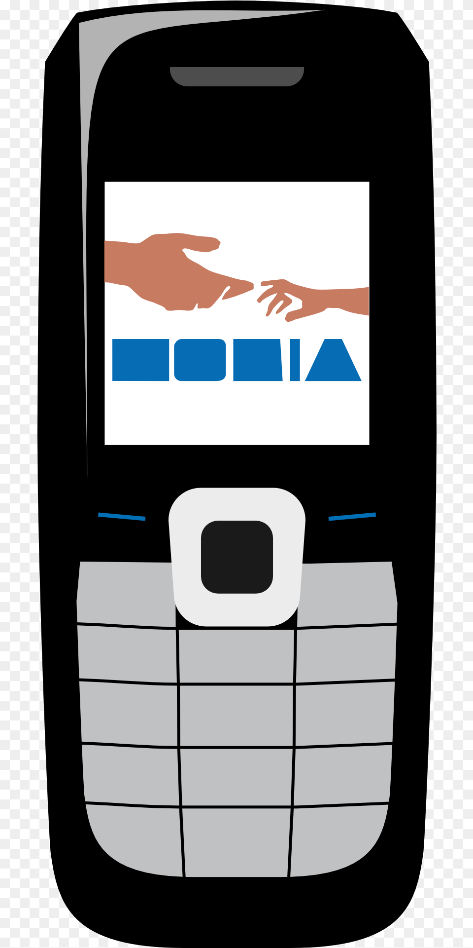 Nokia Cell Phones Clipart, Electronics, Mobile Phone, Phone, Texting Png Image