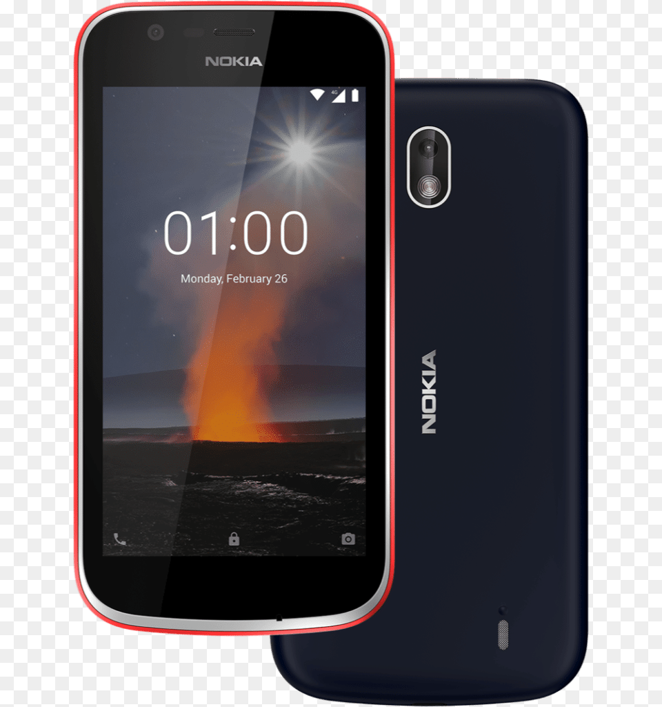 Nokia Nokia 1 Dark Blue, Electronics, Mobile Phone, Phone, Mountain Png Image