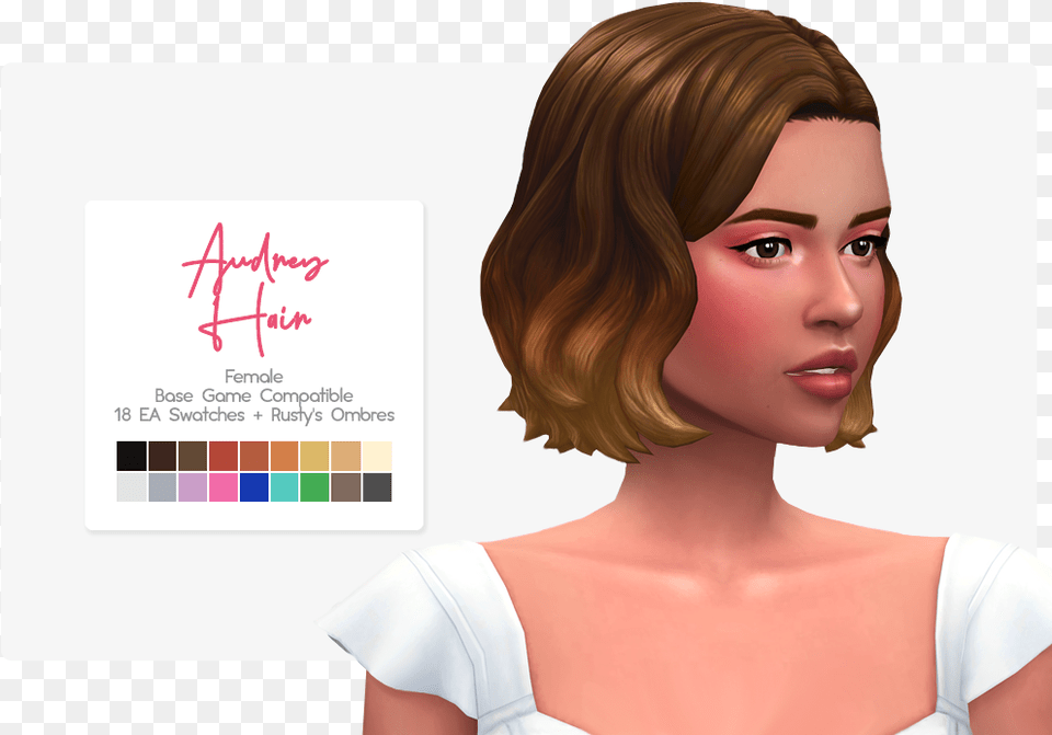 Nolan Sims Audrey Hair, Adult, Person, Woman, Female Png Image