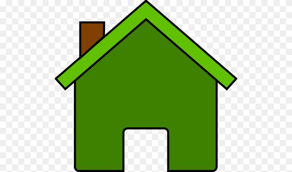 Nomad Clipart, Dog House, Green Png