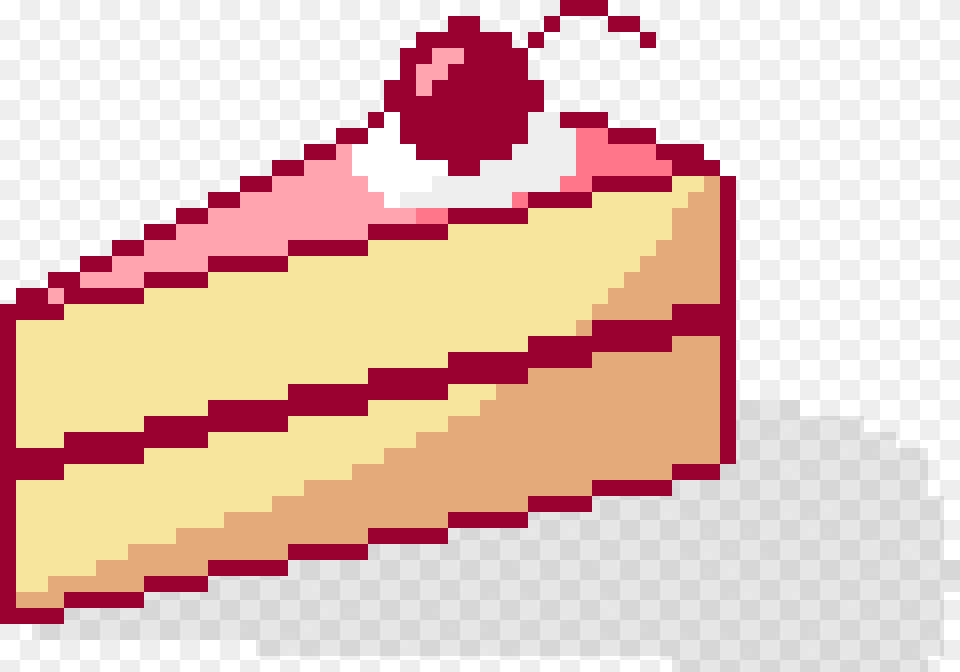 Nomnom Pixel Cake, Dessert, Food Free Png Download