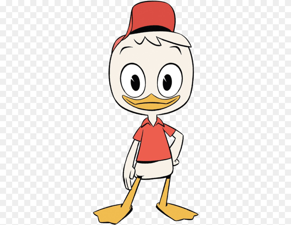 Non Binary Lesbian Of The Day Is Huey Duck Donald Duck Louie, Cartoon, Person, Face, Head Png