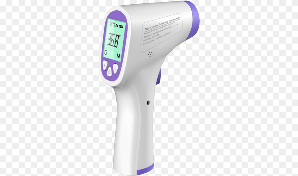 Non Contact Temporal Digital Thermometer Thermometer, Electronics, Screen, Appliance, Blow Dryer Png Image