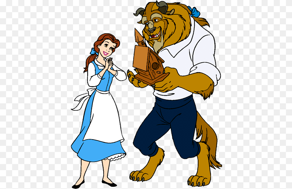Non Disney Beauty And The Beast Clipart Amp Clip Art Beauty And The Beast Disney Beast, Publication, Book, Comics, Adult Free Png Download