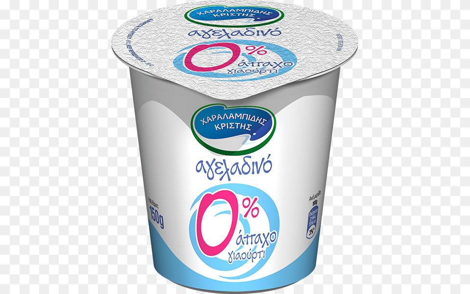 Non Fat Yogurt Charalambides Christis, Dessert, Food, Bottle, Shaker Free Png