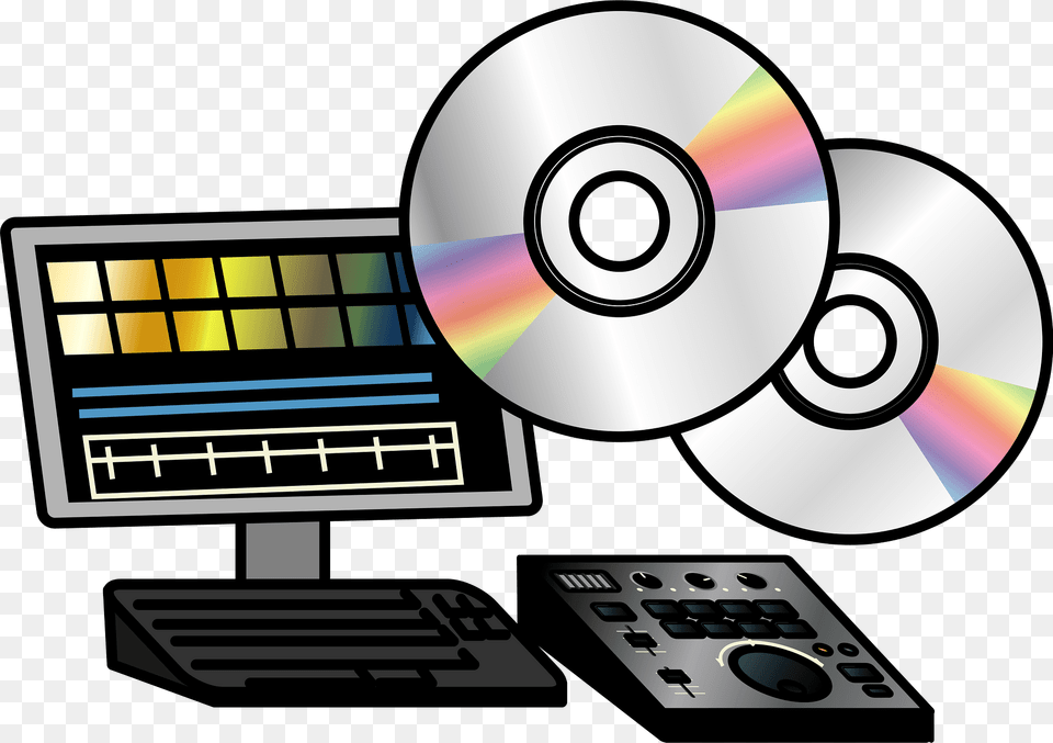 Non Linear Editing System Clipart, Disk, Computer, Dvd, Electronics Png