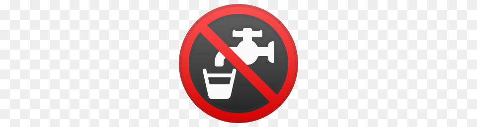 Non Potable Water Icon Noto Emoji Symbols Iconset Google, Sign, Symbol Free Png Download