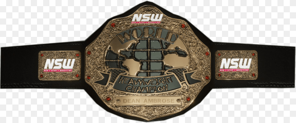 Non Stop Wrestling Wiki Badge, Accessories, Belt, Buckle, Car Free Transparent Png