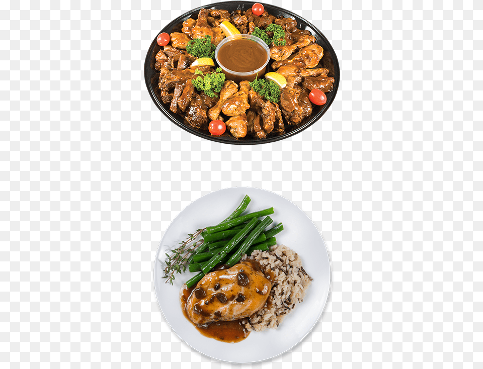 Non Veg Food Background, Food Presentation, Platter, Dish, Meal Png Image
