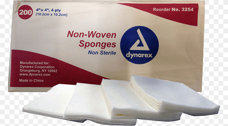 Non Woven Esthetic Gauze Pads Non Sterile Non Woven Sponge, Paper Png Image