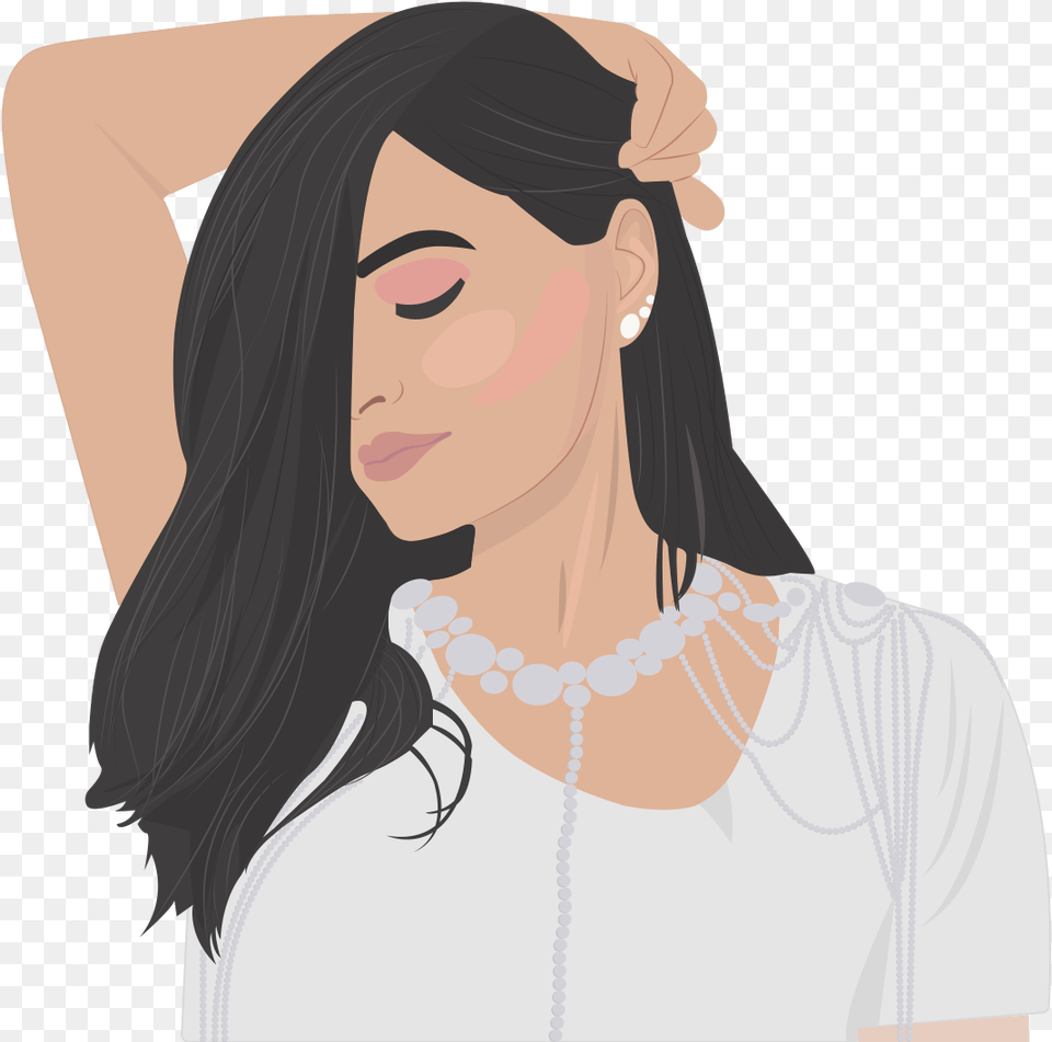 Noname Girl, Accessories, Necklace, Jewelry, Face Png