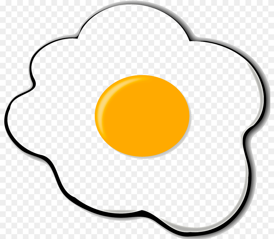 None Sunny Side Up Egg Clipart, Food, Astronomy, Moon, Nature Png Image