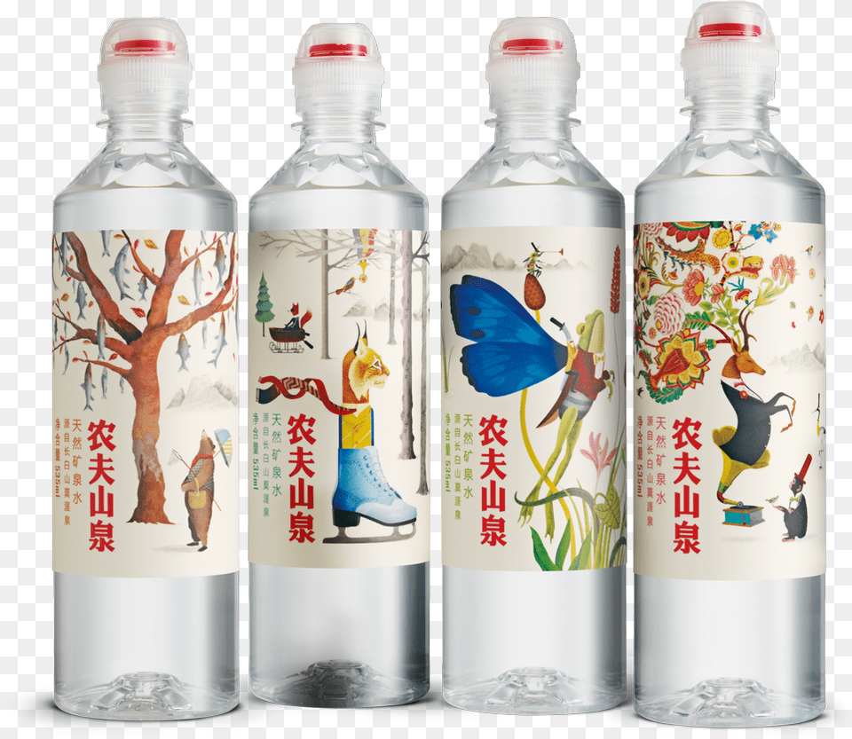 Nongfu Spring Limited Edition, Bottle, Beverage, Alcohol, Water Bottle Free Transparent Png