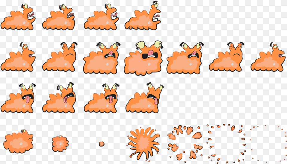 Nonsense Enemy Spritesheet Full Portable Network Graphics, Food, Plant, Produce, Pumpkin Png